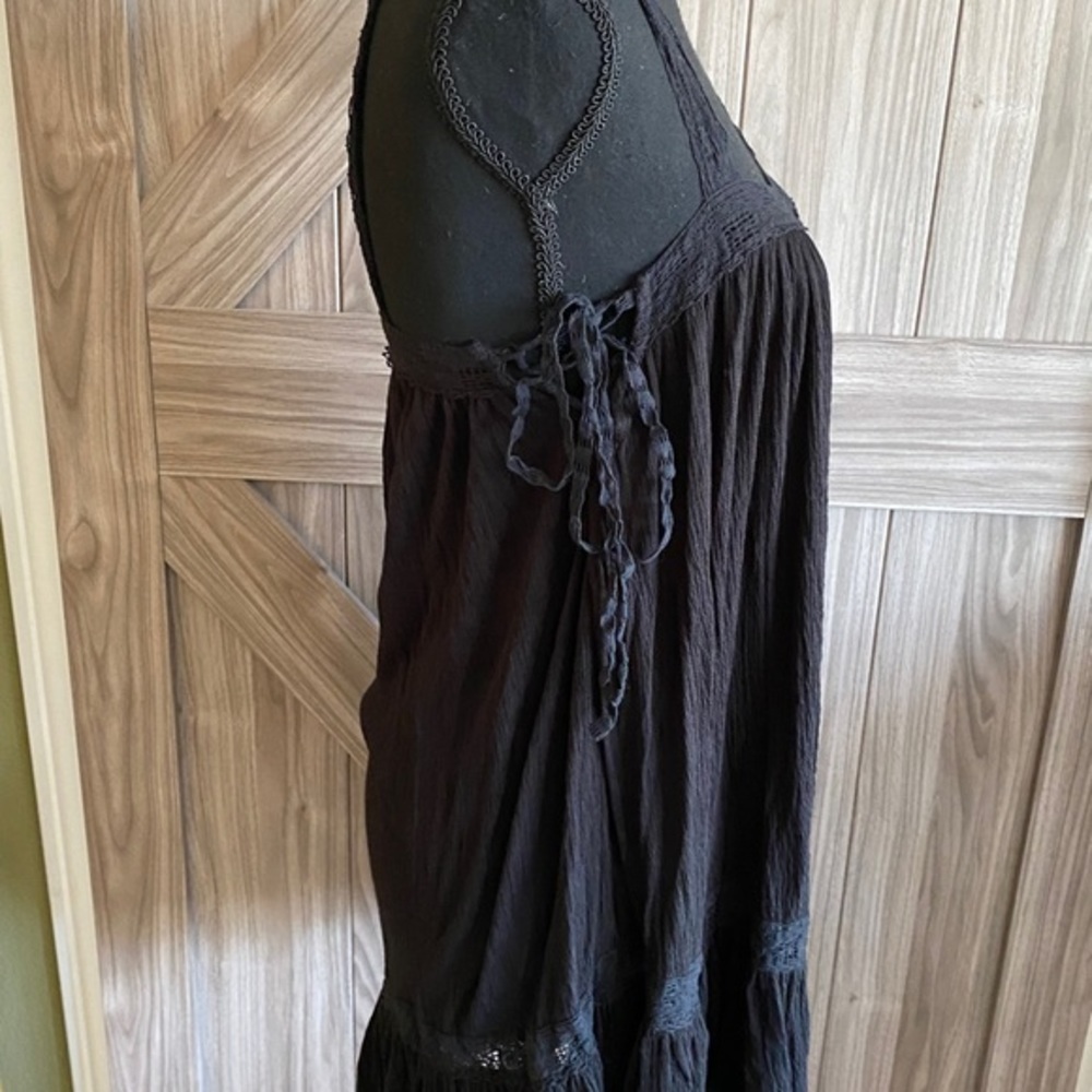 Free People black mini sundress - Picture 5 of 6